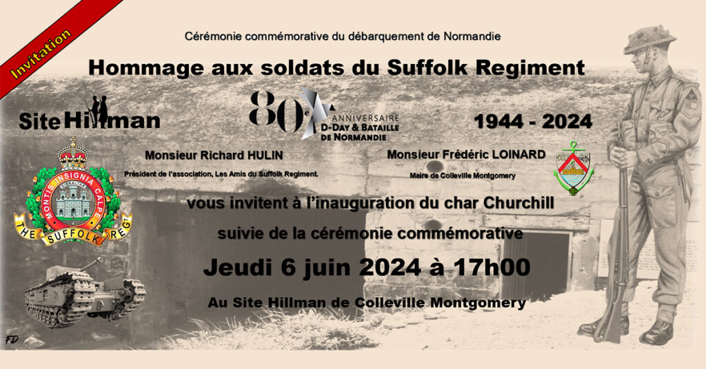 Carte d'invitation au camp de reconstitution 2024